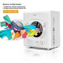 Load image into Gallery viewer, Electric Tumble Compact Laundry Dryer Stainless Steel Wall Mounted
