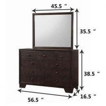 Load image into Gallery viewer, Home Luxury 9 Drawers Storage Dresser Mirror Cabinet Set
