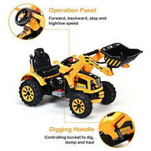 Load image into Gallery viewer, 12 V Battery Powered Kids Ride on Dumper Truck
