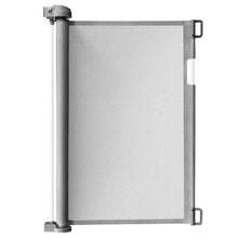 Load image into Gallery viewer, Retractable Baby Pets Safety Mesh Gate for Indoor and Outdoor-Gray

