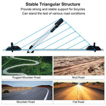 Load image into Gallery viewer, Upright Roof Mount Bike Rack with Anti-theft Lock
