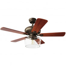 Load image into Gallery viewer, 52&quot; Vintage Ceiling Fan Light with Remote Control Reversible Blades Home Indoor
