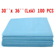 Load image into Gallery viewer, 100 pcs 30&quot; x 36&quot; Pet Wee Pee Piddle Pad
