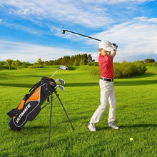 Load image into Gallery viewer, Junior Complete Golf Club Set For Age 8 to 10-Yellow
