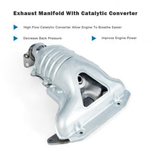 Load image into Gallery viewer, Exhaust Manifold Set with Integrated Catalytic Converter

