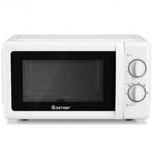 Load image into Gallery viewer, 0.7 Cu. ft Retro Countertop Compact Microwave Oven-White
