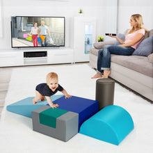 Load image into Gallery viewer, 6 Piece Climb Crawl Play Set Indoor Kids Toddler
