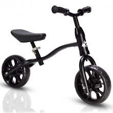 Load image into Gallery viewer, Adjustable No-Pedal Children Kids Balance Bike-Black
