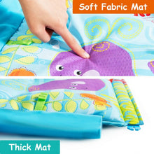 Load image into Gallery viewer, 4-in-1 Baby Play Gym Mat with 3 Hanging Toys
