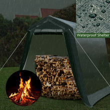 Load image into Gallery viewer, 6&#39; x 8&#39; Outdoor Carport Patio Storage Shelter Shed Car Canopy
