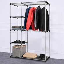 Load image into Gallery viewer, Portable Closet Organizer Garment Rack
