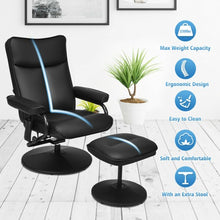 Load image into Gallery viewer, Electric Massage Recliner Chair with Ottoman and Remote Control

