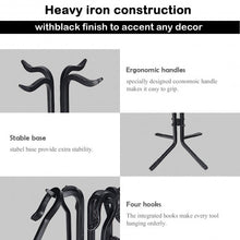Load image into Gallery viewer, 5 Pieces Fireplace Iron Standing Tools Set
