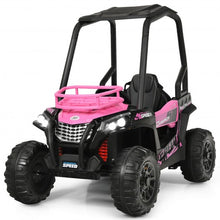 Load image into Gallery viewer, 12V Kids RC Electric Ride On Off-Road UTV Truck with MP3 and Light-Pink
