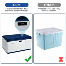 Load image into Gallery viewer, 37-Gallon Stackable Locking Storage Container
