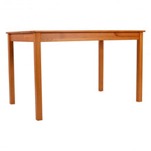 Load image into Gallery viewer, Dining Room  Rectangle Table with Wood Legs
