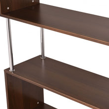 Load image into Gallery viewer, 32&quot; x 12&quot; x 58&quot; Modern 4 Shelves Wooden Storage Bookshelf
