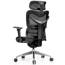 Load image into Gallery viewer, Ergonomic Mesh Adjustable High Back Office Chair with Lumbar Support-Black
