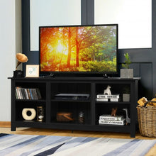 Load image into Gallery viewer, 2-Tier 58&quot; TV Stand Entertainment Media Console Center-Black
