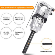 Load image into Gallery viewer, Heavy Duty 1&quot; Air Impact Wrench Gun with Case
