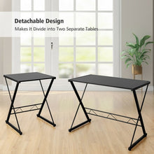 Load image into Gallery viewer, L-Shaped Desk Reversible Corner Computer Desk with Movable Shelf &amp; CPU Stand
