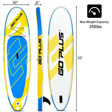 Load image into Gallery viewer, 10&#39; Inflatable Stand up Paddle Surfboard with Bag

