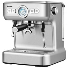 Load image into Gallery viewer, 15 Bar Semi-Auto Espresso Coffee Maker Machine /w Milk Frother Steam Wand
