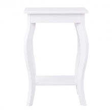 Load image into Gallery viewer, Accent Side End Coffee Table with Storage Shelf
