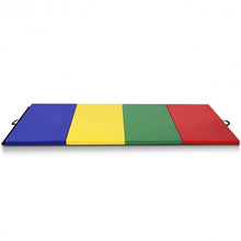 Load image into Gallery viewer, 4&#39; x 8&#39; x 2&quot; 4 Colors Folding Panel Gymnastics Mat
