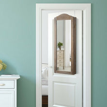 Load image into Gallery viewer, Cabinet Wall/Door Mounted with Mirror Jewelry Armoire
