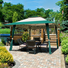 Load image into Gallery viewer, Outdoor Folding Gazebo Canopy Shelter Awning Tent Patio -Green
