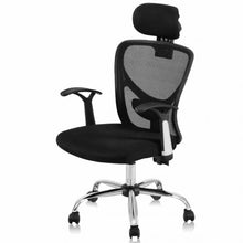 Load image into Gallery viewer, Ergonomic Mesh High Back Office Chair with Headrest-Black
