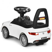 Load image into Gallery viewer, Licensed Mercedes Benz Kids Ride On Push Car-White
