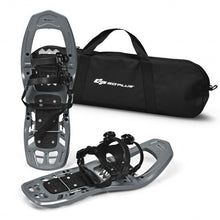 Load image into Gallery viewer, 22 inch Lightweight All Terrain Snowshoes with Bag Anti-Slip-Gray
