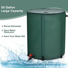 Load image into Gallery viewer, 53 Gallon Portable Collapsible Rain Barrel Water Collector
