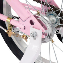 Load image into Gallery viewer, 16&quot; Outdoor Sports Kids Bicycle with Training Wheels Bell-Pink

