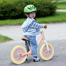 Load image into Gallery viewer, 12&quot; Kids Balance No-Pedal Ride Pre Learn Bike with Adjustable Seat-Pink
