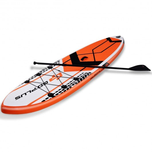 10.5' SUP Inflatable Stand up Paddle Board w/ Adjustable Backpack