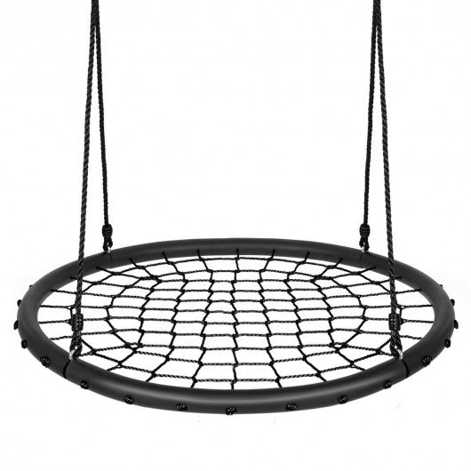 40'' Spider Web Tree Swing Set-Black