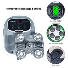 Load image into Gallery viewer, Portable Foot Spa Bath Motorized Massager with Shower-Gray
