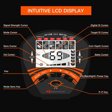 Load image into Gallery viewer, High Accuracy Metal Detector with Back-Lit LCD Display
