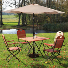Load image into Gallery viewer, 10FT Patio Umbrella 6 Ribs Market Steel Tilt W/ Crank Outdoor Garden without Weight Base-beige
