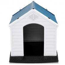 Load image into Gallery viewer, Indoor/Outdoor Waterproof Plastic Dog House Pet Puppy Shelter
