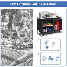 Load image into Gallery viewer, Portable Camp Kitchen and Sink Table
