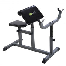 Load image into Gallery viewer, Adjustable Commercial Preacher Arm Curl Weight Bench
