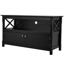 Load image into Gallery viewer, 44&quot; Wooden Storage Cabinet TV Stand-Black
