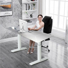 Load image into Gallery viewer, Adjustable Electric Stand Up Desk Frame-White
