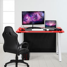Load image into Gallery viewer, E-Sports Ergonomic Gaming Desk Gamers Computer Writing Table
