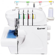 Load image into Gallery viewer, Serger Overlock Sewing Machine with Needles and Lights
