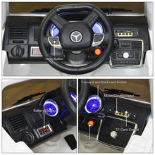 Load image into Gallery viewer, Mercedes Benz G65 Licensed Remote Control Kids Riding Car-White
